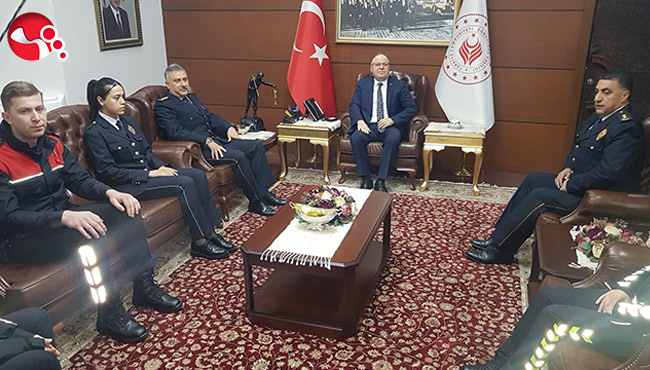 Emniyet’ten Vali Tutulmaz’a ziyaret