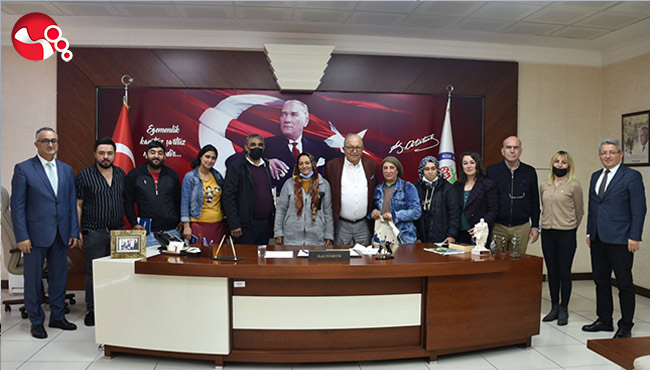 Başkan Posbıyık, Roman vatandaşları ağırladı