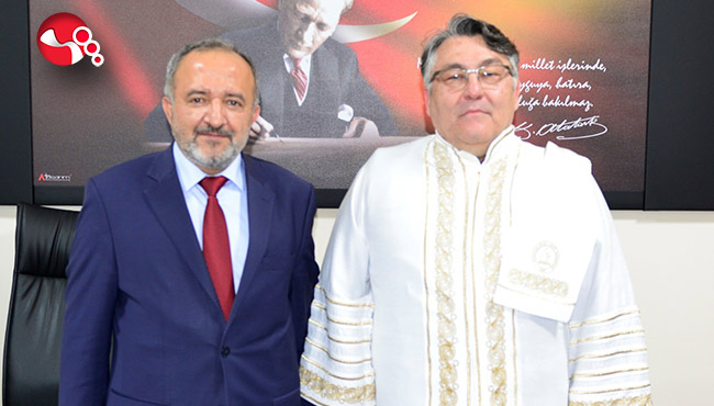 Rektörlük devir teslim töreni...