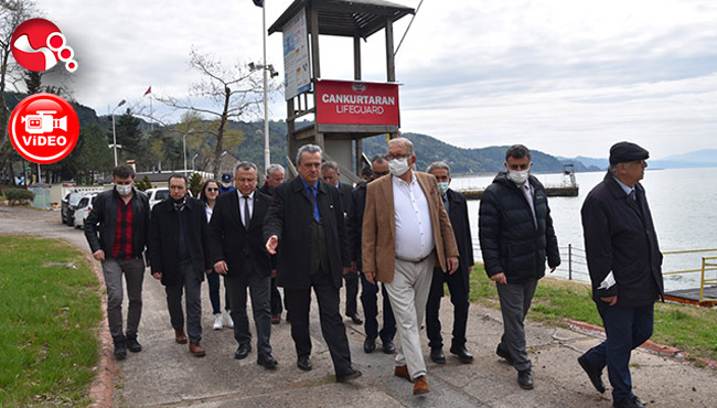 Belediye Plajı sezona hazırlanıyor...