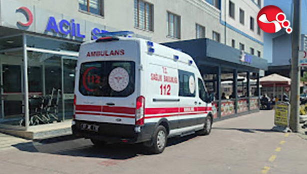 Tarım aracına kaptırdı!