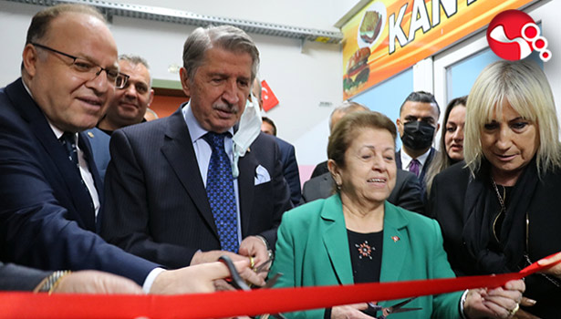 Cumhurbaşkanlığı YİK Üyesi Köksal Toptan, kütüphane açılışına katıldı