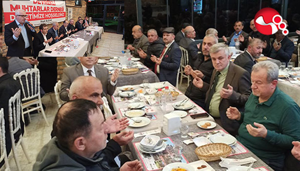 Devrekli Muhtarlar iftarda bir araya geldi