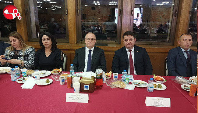 Başkan Yeşil, Bakanlığın iftar programına katıldı