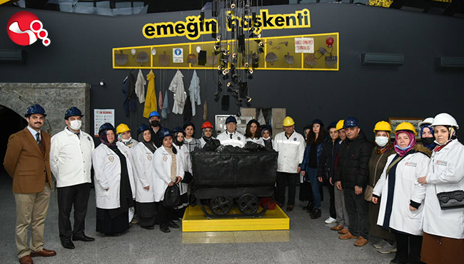 Maden Şehidi eşleri madenci oldu!