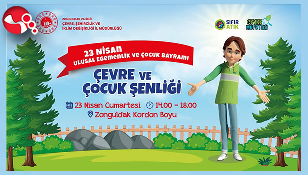 23 Nisan’da çocuklara özel çevre şenliği