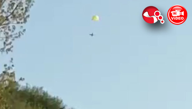 Düşme anı cep telefonlarına yansıdı!!1