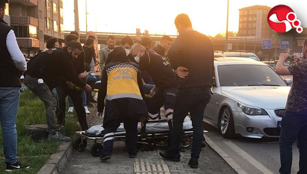 Kaldırıma çıktı!!!