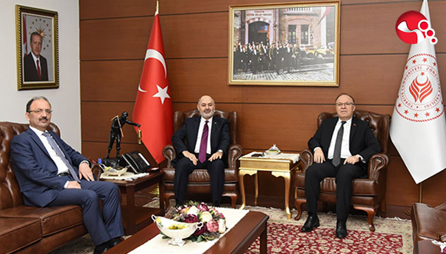 Bakan yardımcısı Alparslan Kavaklıoğlu’ndan Tutulmaz’a ziyaret