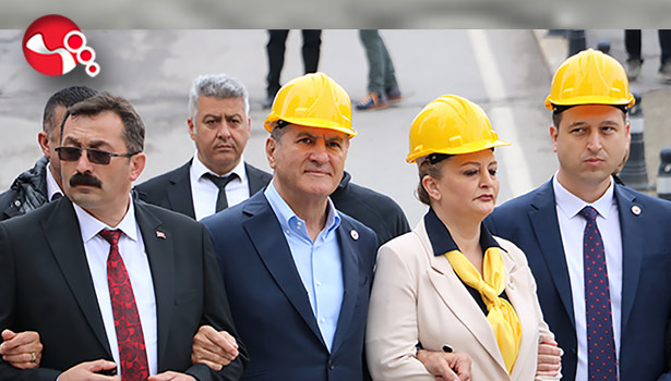 TDP Genel Başkanı Sarıgül, Zonguldak'ta 1 Mayıs kutlamalarına katıldı