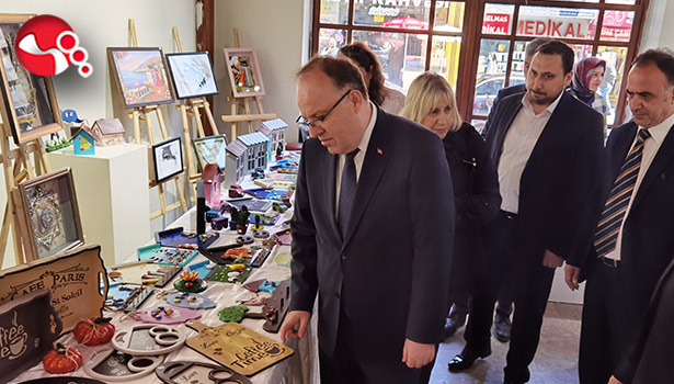 Özel Eğitim Öğrencilerinden sergi