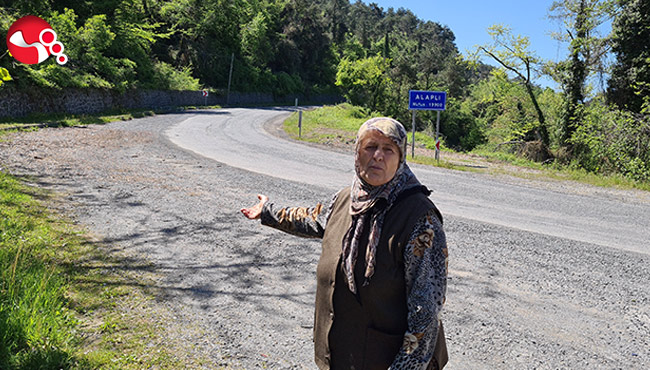 Vatandaşlar caddenin aydınlatılmasını bekliyor