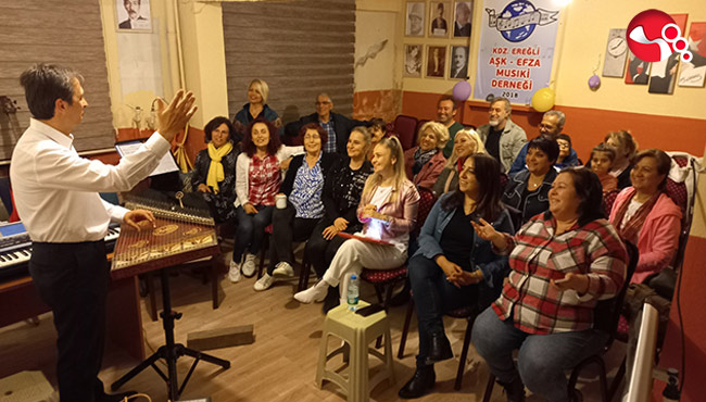 Konser öncesi son prova...