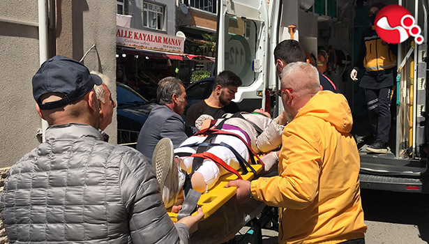 Motosikletliyle çarpıştı!..