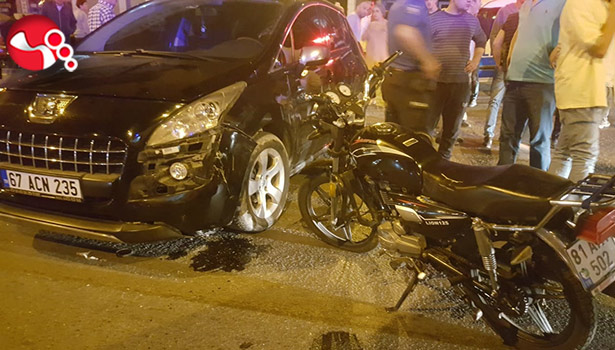 Çarpıştılar: Yaralılar!..