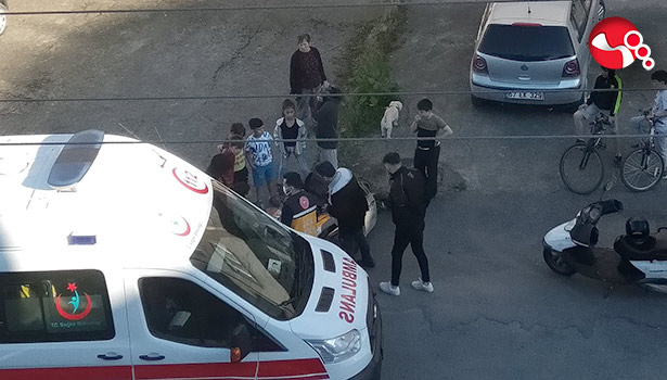 Motosikletliye çarptı,kaçtı...