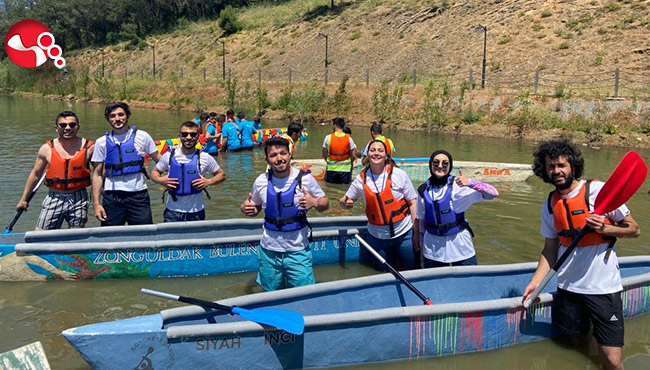 BEÜ’ takımları kano yarışmasındaki başarısı