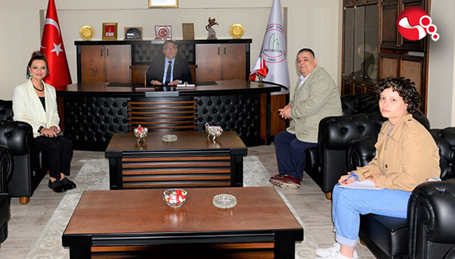 Rektör Özölçer’e ziyaretler devam ediyor