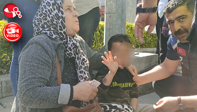 Yaralandı,ağladı: Kameraları görünce gülümseyiverdi!!!