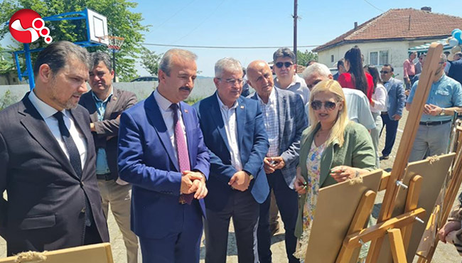 Ayça Yazıcıoğlu özel eğitim öğrencilerinin bilim fuarı sergisi açıldı