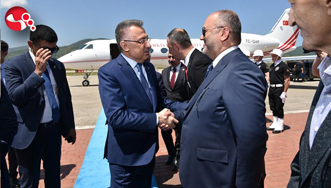 Cumhurbaşkanı Yardımcısı Fuat Oktay Zonguldak’ta