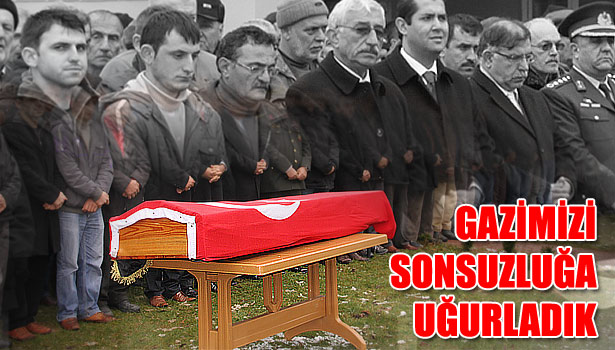 KIBRIS GAZİSİ SON YOLCULUĞUNA UĞURLANDI