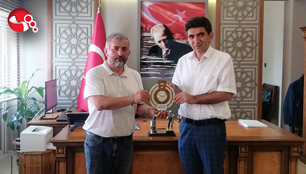 ÇAYEMDER Başkanı Ünlü, Kaymakam Coşkun'la görüştü