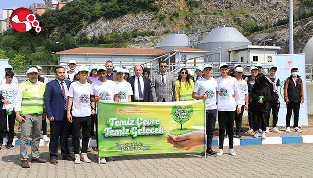 Öğrenciler Biyolojik Arıtma Tesisini gezdi