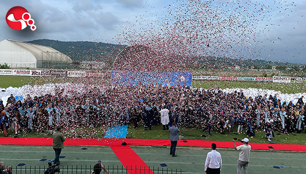Çaycuma-Gökçebey MYO'da mezuniyet sevinci