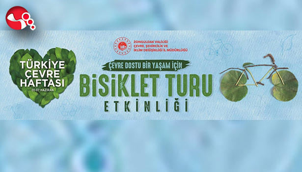 Bisikletlerle dört kilometrelik parkuru turlayacaklar