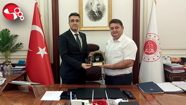 Başkan Yeşil, Adalet Bakan Yardımcısı Moğul’u ziyaret etti