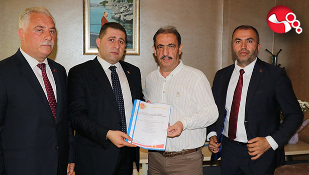 Kdz.Ereğli raporunu MHP'li vekillere sundu