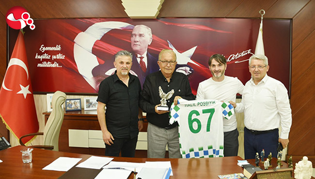 Başkan Posbıyık Tamer Sivrikaya’ya teşekkür etti