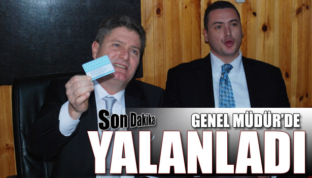 İDDİALARI, GENEL MÜDÜR YANITLADI