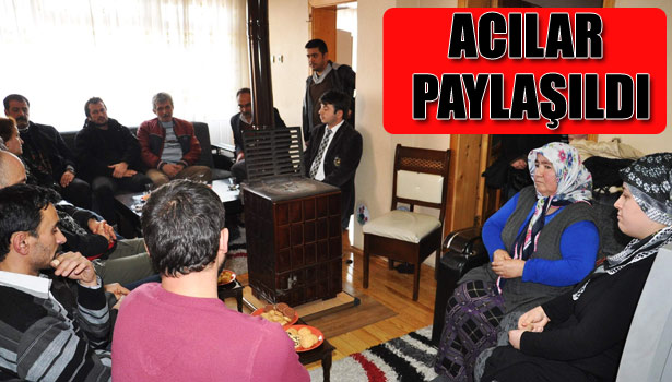 MADENCİ AİLELERİNE ANLAMLI ZİYARET