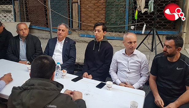 Başkan Bozkurt ve ekibi şehit ailesini unutmadı...