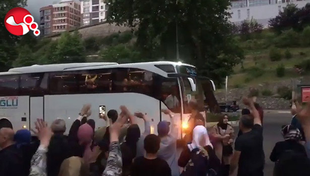 Hacı adayları Harem-i Şerif'e uğurlandı