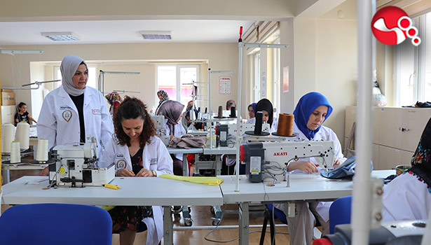 Şehit madenci aileleri meslek edindi