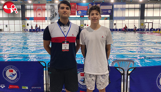 Ali Emre Simitçi, Yüzme Milli Takımında…