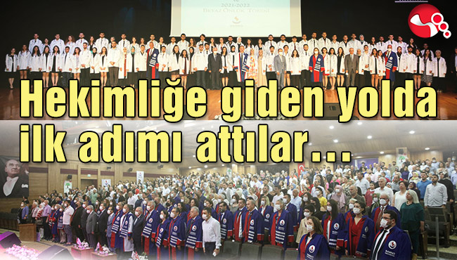 Hekimliğe giden yolda ilk adımı attılar…
