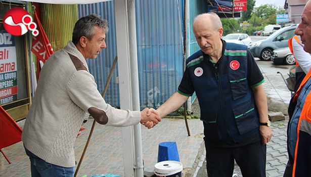 Çevre ve Şehircilik Bakan Yardımcısı Hasan Suver, Zonguldak'ta