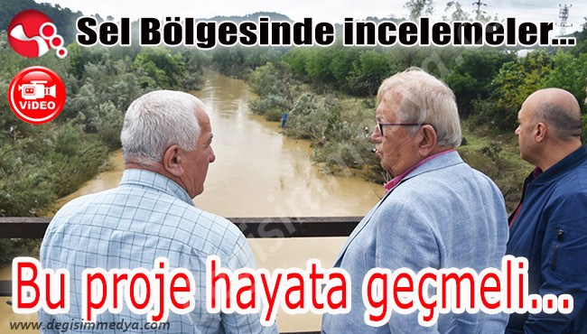 Başkan Posbıyık'tan yerinde inceleme: "Bu proje hayata geçmeli..."