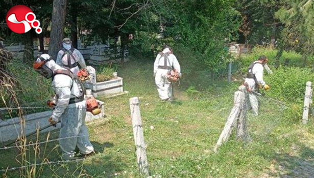 Mezarlıklar Bayram Ziyaretine hazır...