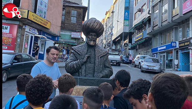 Öğrencilere Orhan Gazi ve Ayasofya anlatıldı