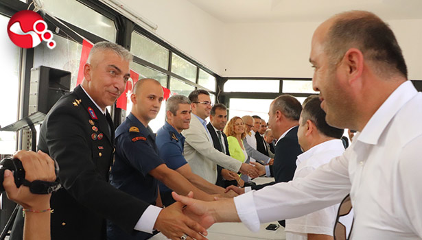 Protokol Polis evinde bayramlaştı…