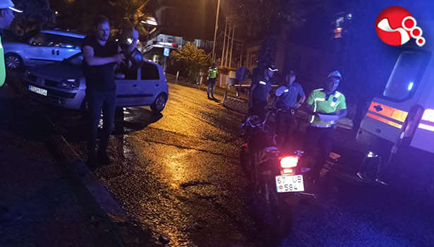 Kediye çarpımıyım derken kaza yaptı!..