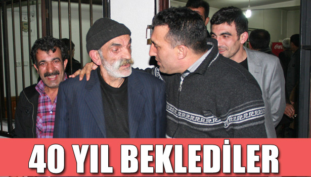 40 YIL SONRA AKRABALARINA KAVUŞTU