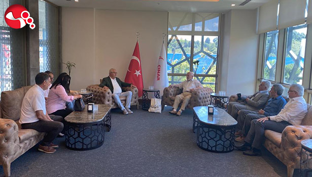 Başkan Posbıyık, ekibiyle Çınar Boru’yu ziyaret etti