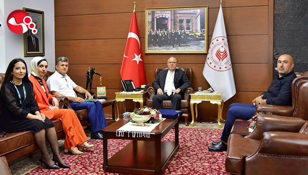 Türkiye Yeşilay Cemiyeti Vali Tutulmaz ile bir araya geldi