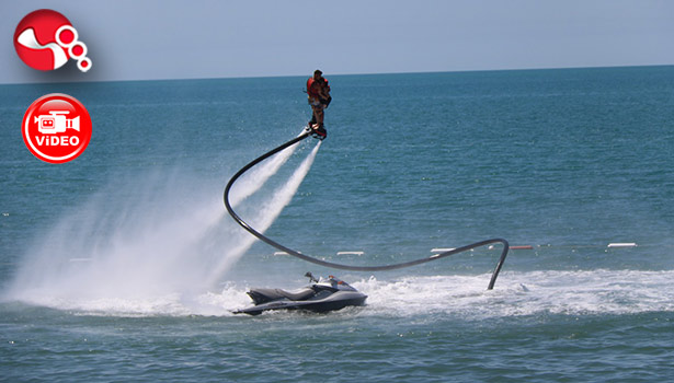 Flayboard gösterisi büyüledi…